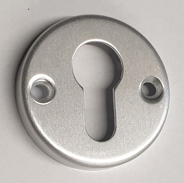 PZ-Rosette, Aluminium gestanzt, geprägt und geschliffen Bild 2