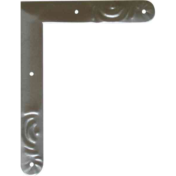 Fensterscheinwinkel, Eisen blank, 2,0 mm stark, Fensterbeschläge historisch