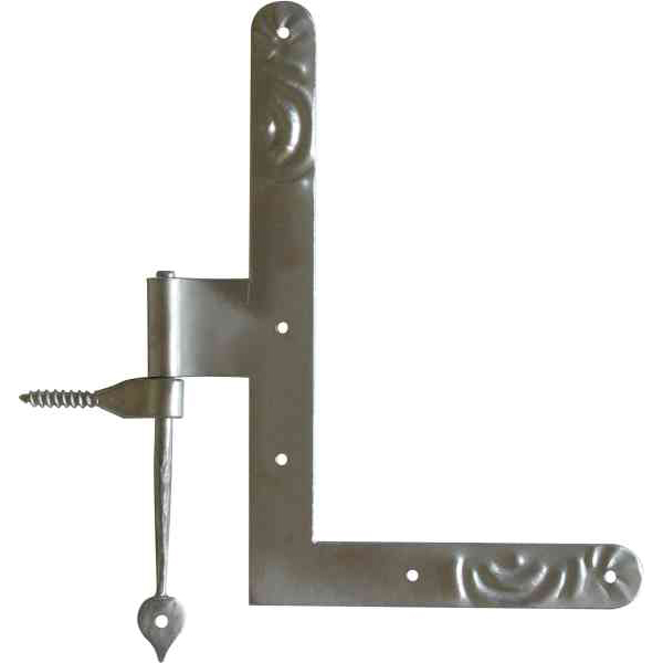 Fensterwinkelband, Fenster Winkelband, Band Kastenfenster Beschlag, Eisen blank, 2,0 mm stark