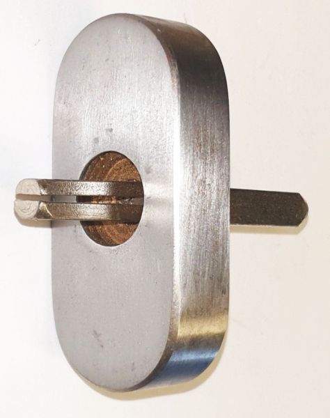 Rasterrosette für Fenstergriff, Fensterolive lose, Eisen roh