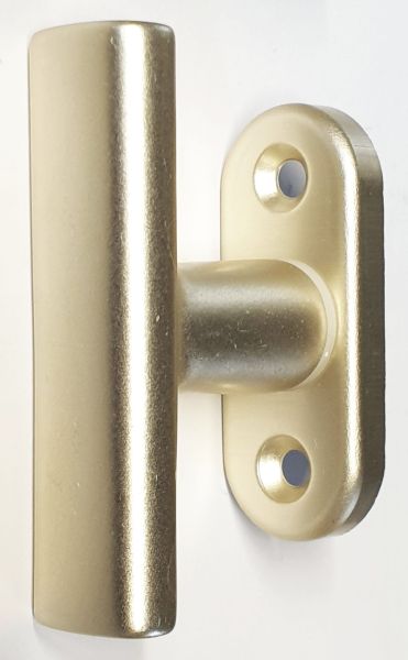 Fenstergriff antik, Aluminium-Vollolive alte, Kreuz-Fensterolive Jugendstil und neuere Zeit