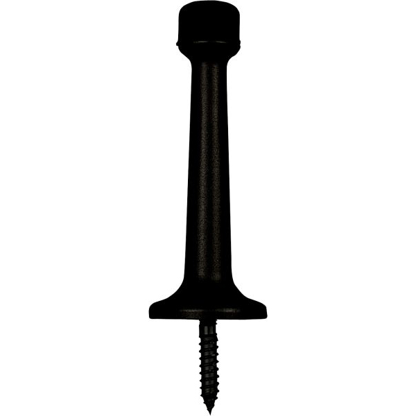Türstopper Wandbefestigung, alt, Eisen matt schwarz lackiert, antik, für Wand, sehr beliebt, im Landhausstil
