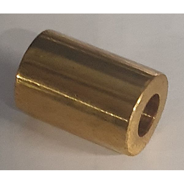 Abstandsröhrchen für Fensterreiber, Messing poliert, 16mm, Abstandstück, Sockel, Verlängerung, nur noch 4 Stück verfügbar