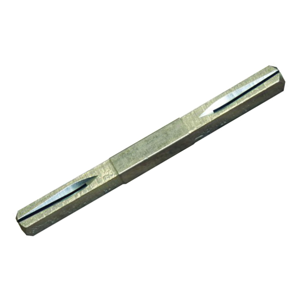 abgesetzter Vierkantstift 8x8,5x8x110mm, Drückervierkant, Drückerstift für Österreichische Norm mit unseren 8mm Vierkantdrückern