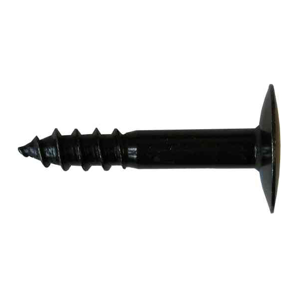 Fensterladenknopf, Eisen schwarz pulverbeschichtet, Knopf für Fensterläden.