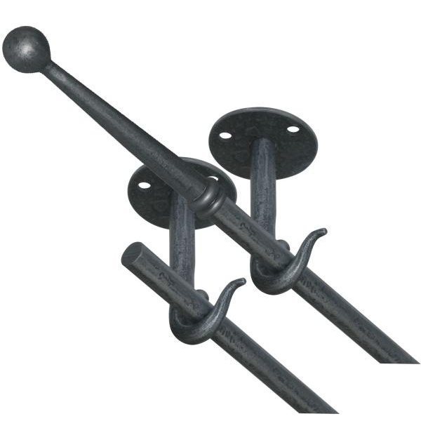 Aopin Schrankstangenhalter Aus Edelstahl – Für Stangen Bis 25 Mm – Set Mit 4 Halterungen + Zubehör