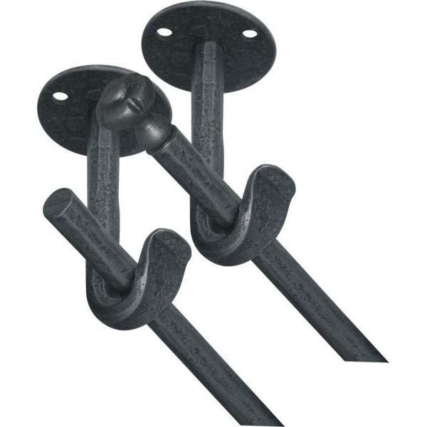 Zweiläufige Vorhangstange, Gardinenstange für Deckenmontage, Eisen