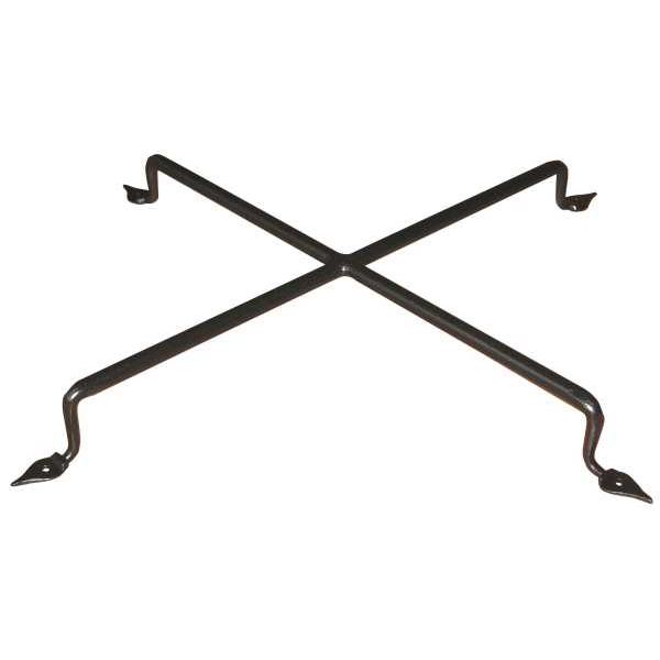 Türgitter schmiedeeisern, geschmiedete Haustürgitter Eisen schwarz antik, alt, Türspion Gitter Bild 2