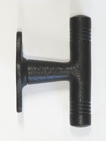 Fensteroliven Gusseisen antike, Kreuzoliven alte Eisen gegossen schwarz lackiert, schönes Jugendstilmodell Bild 2
