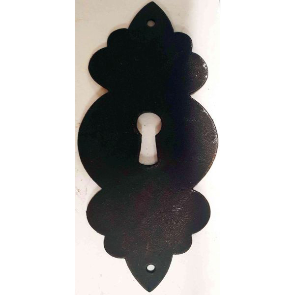 Schlüsselschild Eisen gerostet, in Handarbeit gefertigtes Schild (HL)