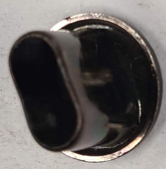 Schlüsselbuchse, Kunststoff schwarz. Zum Einlassen. Innen: 14x7mm, Einzelstück, nur 1 x verfügbar Bild 2