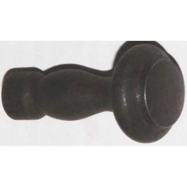 Knopf, Eisen rostig, gedreht, Ø 16,5mm, Fensterknopf antiker, Einzelstück, nur 1 x verfügbar