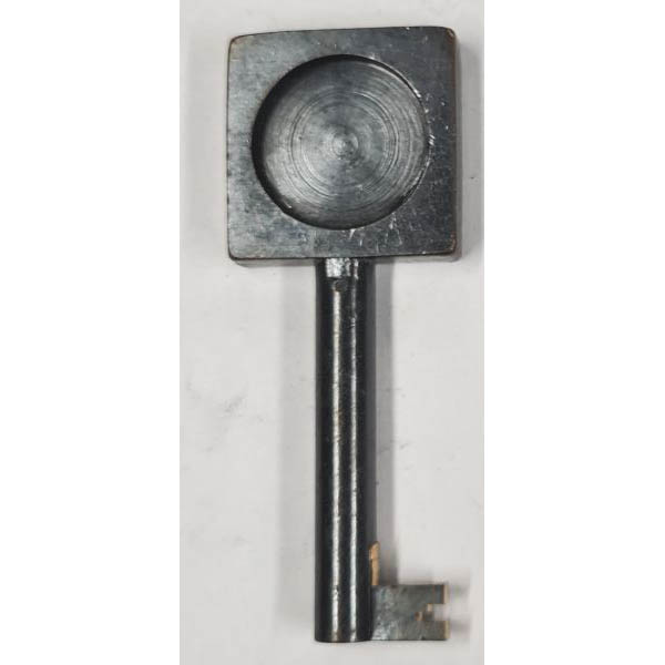 Schlüssel antike alte Form, schwarz und geradem Bart, , nur noch 3 Stück verfügbar