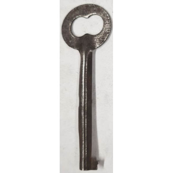 Original alter Schlüssel aus Blech gefertigt, für spezielles Schloss, sehr selten, Eisen gerostet, nur noch 1 x verfügbar