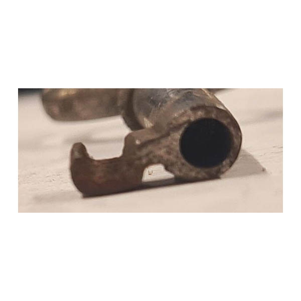 Schlüssel antike alte Form, in Eisen blank mit Nutenbart B, nur noch 2 Stück verfügbar Bild 2