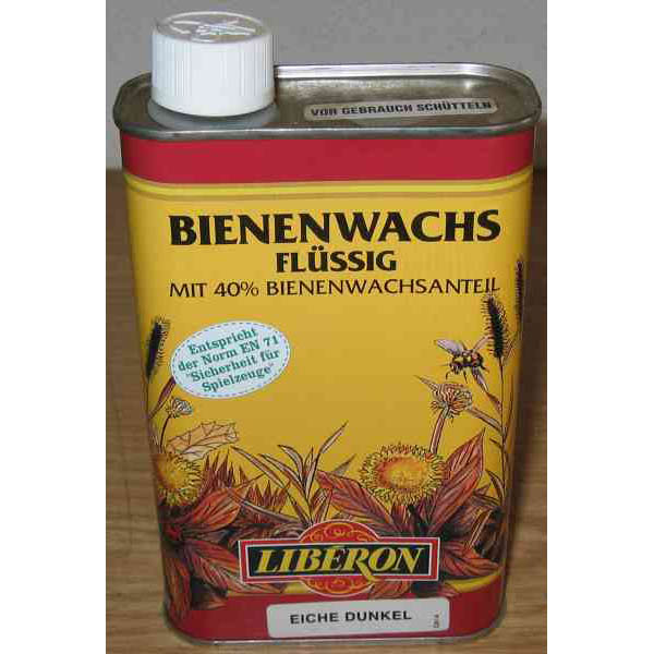 Bienenwachs, flüssig, Eiche dunkel, 500ml, Restposten Outlet (L)