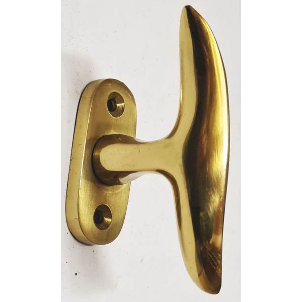 Fenstergriff top Qualität, Messing poliert. 7Mm Vierkantloch, Einzelstück, nur 1 x verfügbar