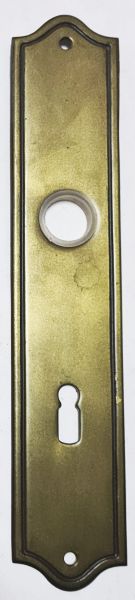 Jugendstil Türschild, Messing patiniert, BB72, nur noch 2 x verfügbar