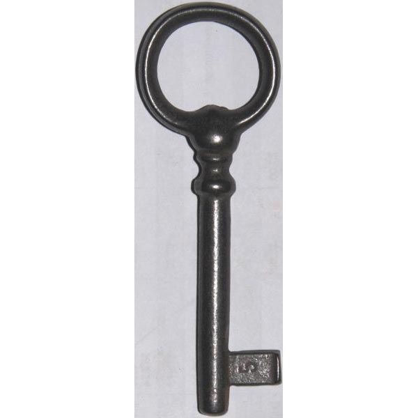 Schlüssel, Eisen blank, gegossener Eisenschlüssel alter