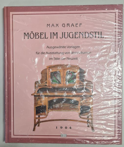 Möbel im Jugendstil, Ausgewählte Vorlagen, Neu, Originalverpackt!!!, Max Graef, nur noch 1 Stück verfügbar