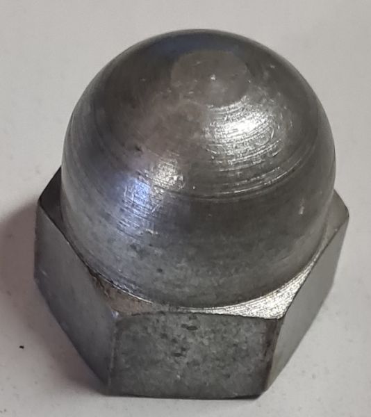 Hutmutter M14, Eisen blank, Einzelstück, nur 1 x verfügbar