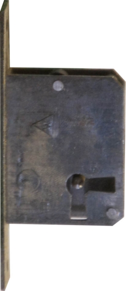Einsteckschloß, Dorn 20mm, rechts, original alt