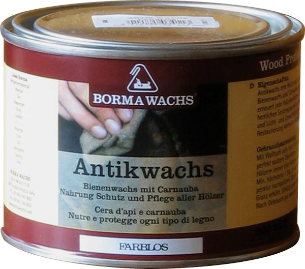 Borma Antikwachs, Wachs antik Dunkelbraun, 500cc, Möbelwachs antik, Borma Wachs