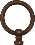 Ring, Eisen gerostet und gewachst, 40 mm, antiker, alter. Aus Draht gefertigt.
