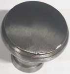 Möbelknopf, Ø 25mm Knopf aus Eisen roh, gedreht, ohne Oberflächenbehandlung