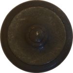 Schrankknopf rustikal, Ø 35mm, Eisen gerostet und gewachst, gedreht, Möbelknöpfe rustikale für Schränke