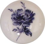 Möbelknöpfe Küche, Porzellanknopf, Beschläge für Küchenschrank, Ø 38mm, bemalt