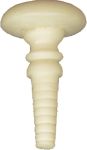 Beinknöpfe, weiß, Ø ca. 16mm, Möbelknopf aus Bein. Aus Tierknochen bzw. Horn handgefertigt