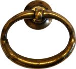 Alter Ring antiker, 50 mm, Messing gegossen, antik patiniert