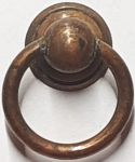 Ring, 24mm, Messing antik patiniert, alt, Altmessing