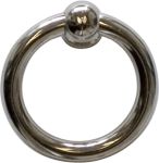 Möbelring, Ringbeschlag, 30mm, vernickelt