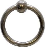 Möbelring, Ringbeschlag, 34mm, vernickelt, zum Kombinieren