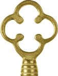 Reide nostalgisch, Schlüsselreide antik, aus Messing roh, für antiken Schlüssel
