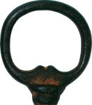 Reide, Schlüsselreide antik, aus Eisen, für antiken Schlüssel