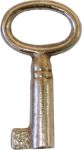 Schlüssel antik, alt, vernickelt, für Schatullenschloß, kleine Schlösser
