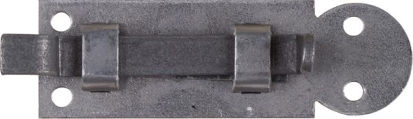 Möbelriegel, antiker Riegel, gekröpft 11mm, Eisen blank