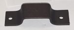 Schließblech gebogen für Möbelriegel, Eisen gerostet, passend für 5637