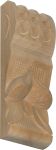 Holzapplikation antik aus Linde geschnitzt, Kapitell Holz, Holzzierteil antik, Kapitelle Holz