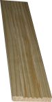 Kannelierte Holzleiste, Holzleiste antik, 95cm, Fichte