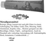 Metallputzmittel, 150ml-Tube, hochwirksames Putzmittel für Metall mit hohem Endglanz