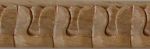 Holz-Schnitzleiste, Holzleiste antik, 2 Meter, Holzzierteil antik Buche Holz