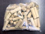 Riffeldübelpackung 100Stück Ø 10mm, Holz Dübel mit Riffelung zum Verbinden zweier Hölzer