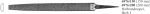 Halbrundraspel, 200 mm, Hieb 2. Markenfabrikat „Dick“. Beste Qualität, Raspel