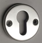 PZ-Rosette, Aluminium gestanzt, geprägt und geschliffen