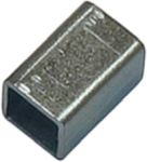 Reduzierhülse Eisen, 7x8mm, Aufsteckhülse Metall, für 7mm Vierkantstifte