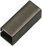 Reduzierhülse Eisen, 8x9mm, Aufsteckhülse Metall, für Drückervierkantstifte, Vierkantstifte